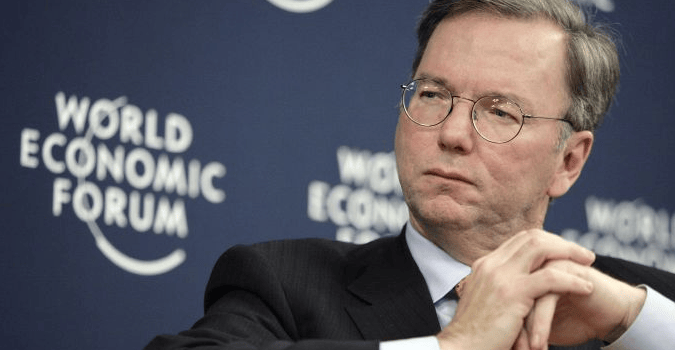 Eric Schmidt. Eric Schmidt.