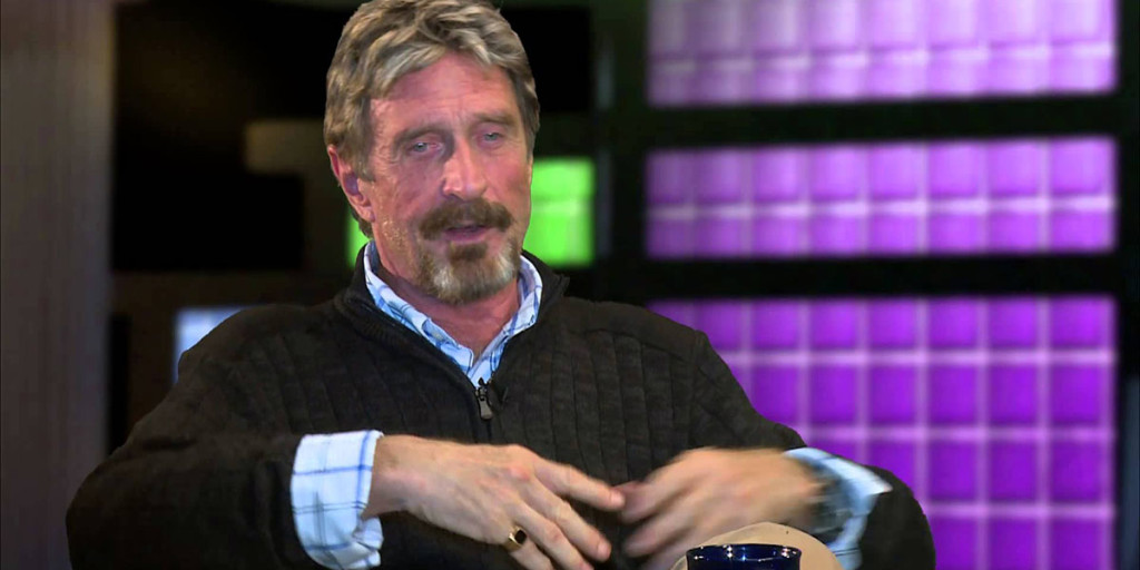 John McAfee. John McAfee.