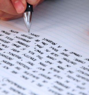 Ecriture papier