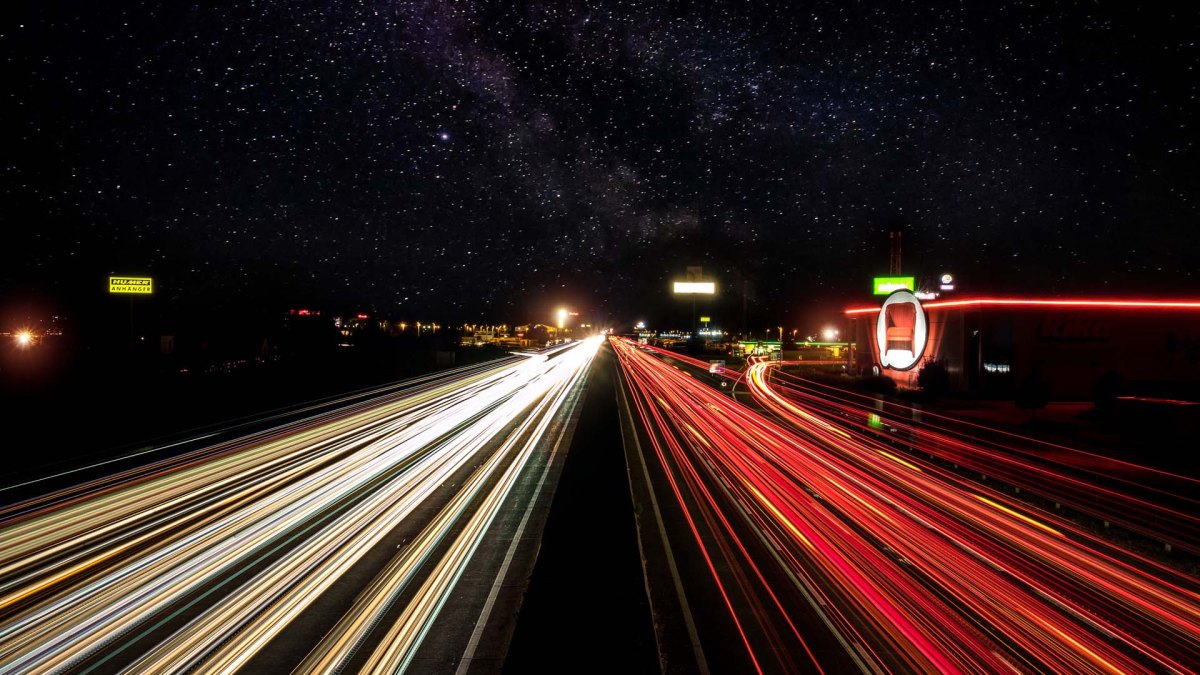 Autoroute nuit Autoroute nuit