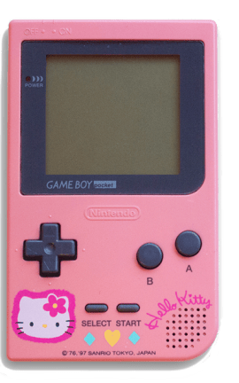 Gameboy Hello Kitty FEMICOM Gameboy Hello Kitty FEMICOM