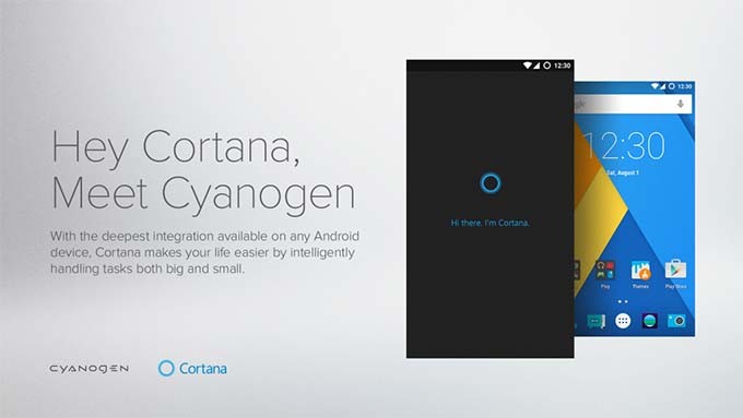 Cortana Cyanogen Cortana Cyanogen