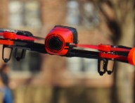 Un drone en vol.