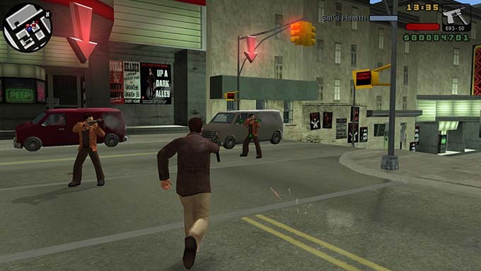 GTA Liberty City action GTA Liberty City action
