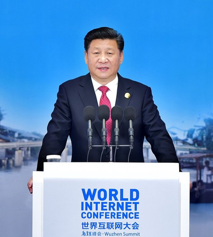 Le président chinois Xi Jinping. Le président chinois Xi Jinping.