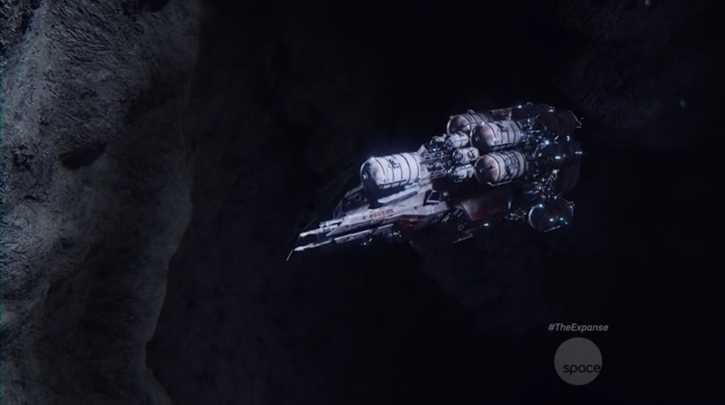 The Expanse maitrise carrément ses effets spéciaux. The Expanse maitrise carrément ses effets spéciaux.