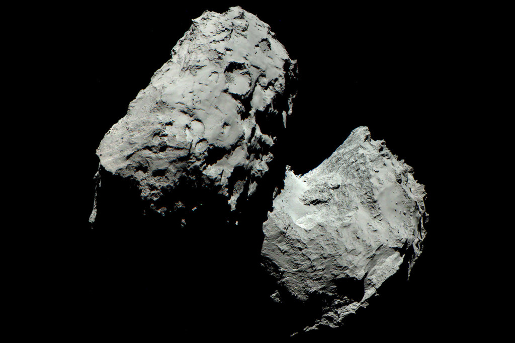 Une image prise par la caméra OSIRIS embarquée dans Rosetta Une image prise par la caméra OSIRIS embarquée dans Rosetta