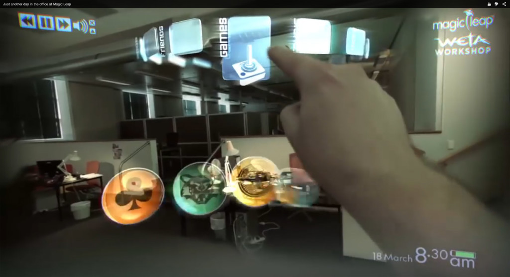 Une démo de jeu sur le mystérieux Magic Leap Une démo de jeu sur le mystérieux Magic Leap
