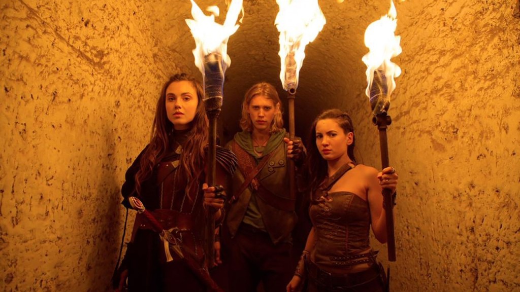 De gauche à droite, Amberle, Wil et Eretria De gauche à droite, Amberle, Wil et Eretria