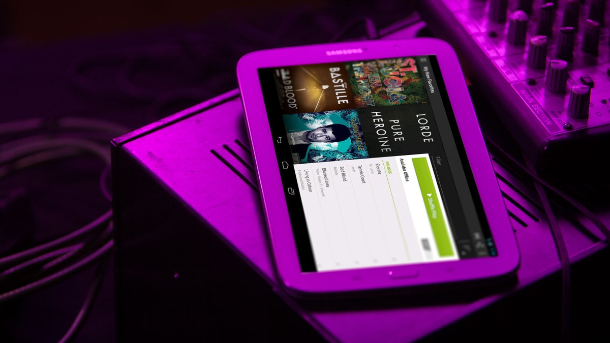 tablette Spotify tablette Spotify