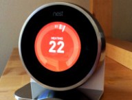 Un thermostat connecté de Nest. // Source : Nest