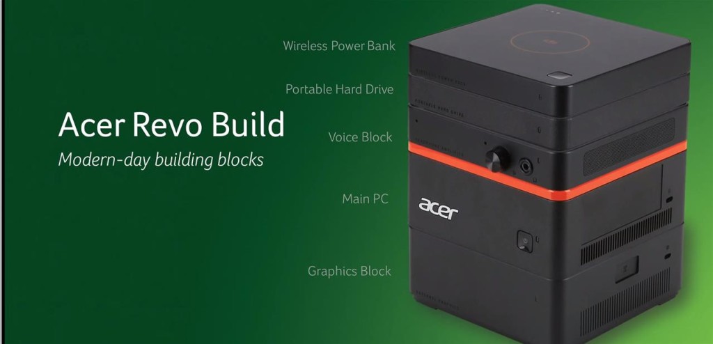 Le Revo Build de Acer. Le Revo Build de Acer.