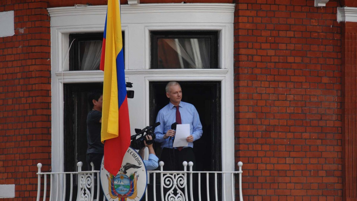 Assange ambassade Assange ambassade