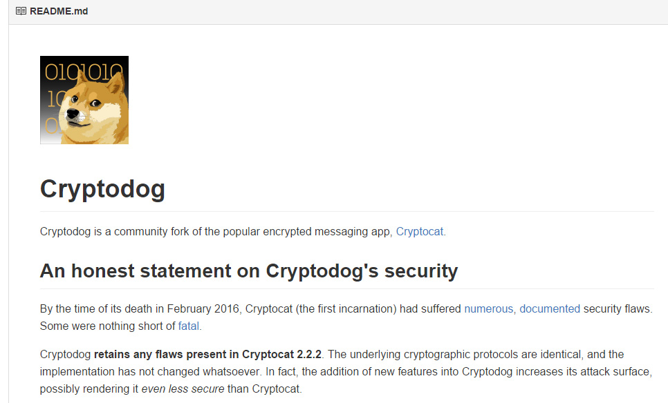 cryptodog cryptodog