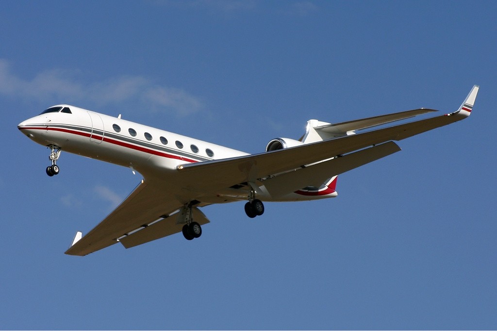 Un avion de type Gulfstream V Un avion de type Gulfstream V
