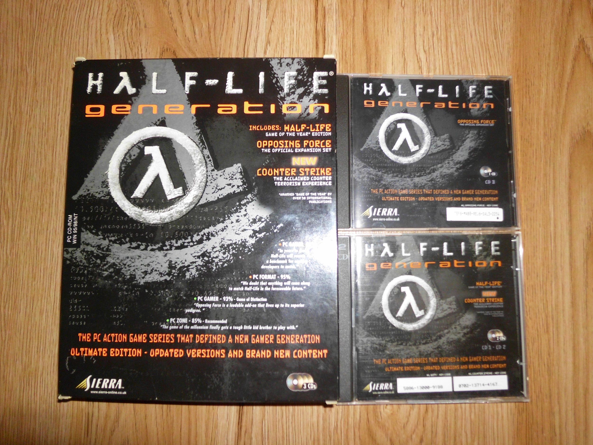 half life generation front half life generation front