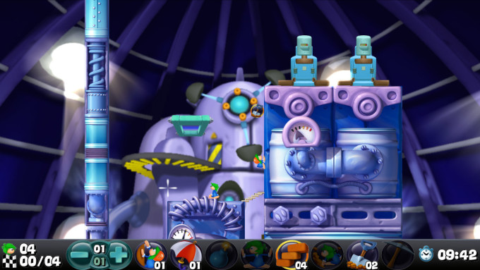 Capture de Lemmings sur PlayStation Capture de Lemmings sur PlayStation