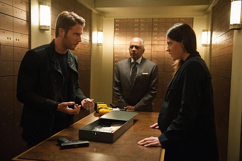 "Pilot" -- Brian Finch's life takes an extraordinary turn when he uses a mysterious drug, NZT, that allows him to access his full brain capacity. However, when an NZT-related murder lands Brian on the FBI's radar, he uses the drug in an attempt to stay ahead of the authorities long enough to clear his name, on the series premiere of LIMITLESS, Tuesday, Sept. 22 (10:00-11:00 PM, ET/PT), on the CBS Television Network. Academy Award nominee Bradley Cooper executive produces and recurs as Senator Edward Morra. Pictured (l-r) Jake McDorman as Brian Finch and Jennifer Carpenter as Agent Rebecca Harris Photo: JOJO WHILDEN�©2015 CBS Broadcasting, Inc. All Rights Reserved "Pilot" -- Brian Finch's life takes an extraordinary turn when he uses a mysterious drug, NZT, that allows him to access his full brain capacity. However, when an NZT-related murder lands Brian on the FBI's radar, he uses the drug in an attempt to stay ahead of the authorities long enough to clear his name, on the series premiere of LIMITLESS, Tuesday, Sept. 22 (10:00-11:00 PM, ET/PT), on the CBS Television Network. Academy Award nominee Bradley Cooper executive produces and recurs as Senator Edward Morra. Pictured (l-r) Jake McDorman as Brian Finch and Jennifer Carpenter as Agent Rebecca Harris Photo: JOJO WHILDEN�©2015 CBS Broadcasting, Inc. All Rights Reserved
