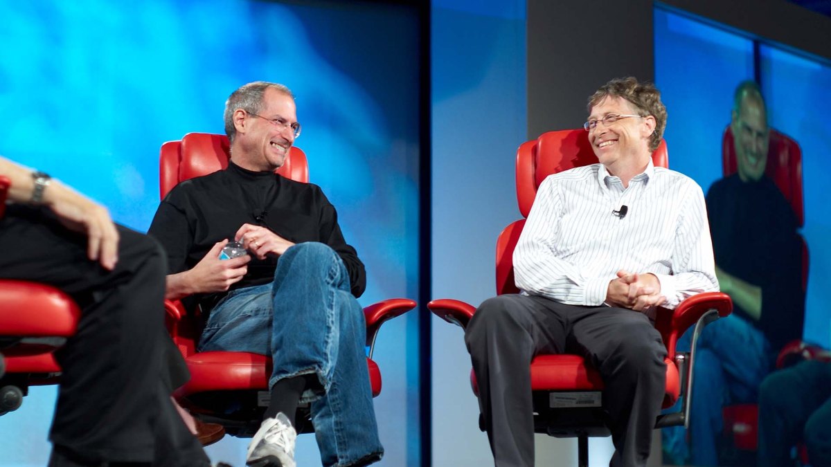 Bill Gates et Steve Jobs Bill Gates et Steve Jobs
