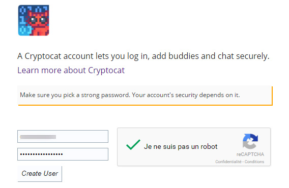 cryptocat-compte cryptocat-compte