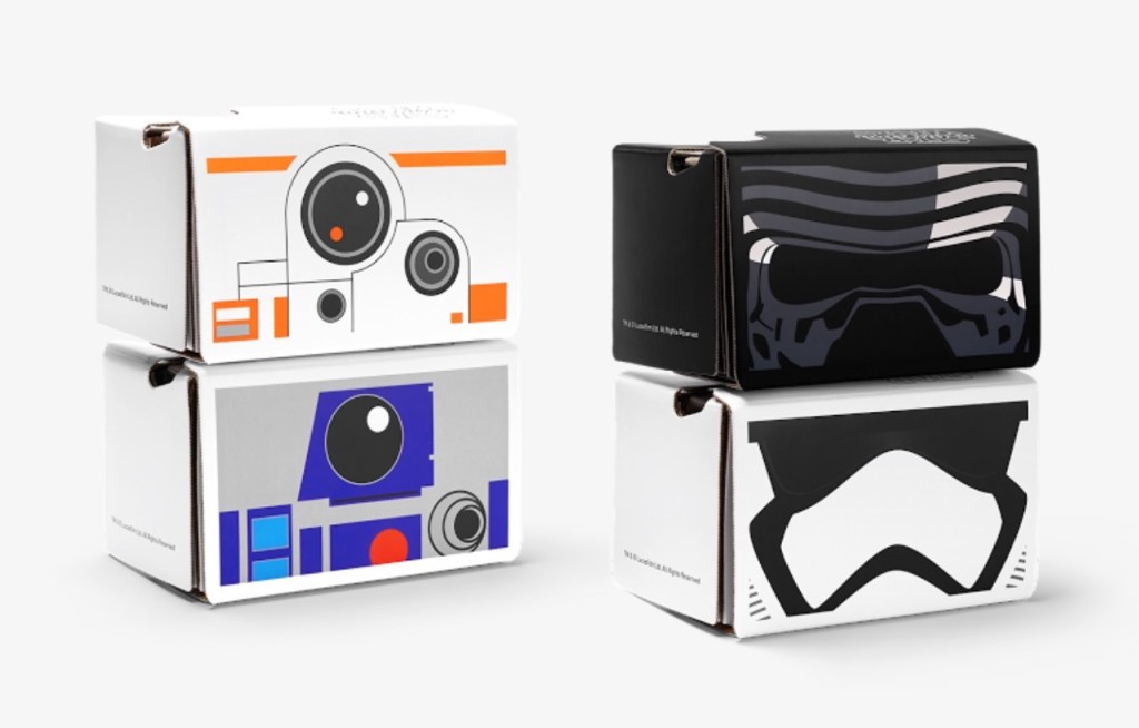 google cardboard star wars