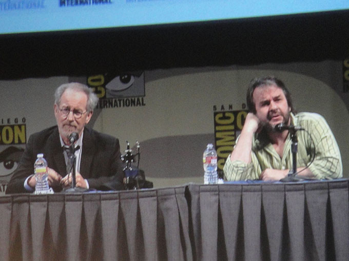 Steven Spielberg et Peter Jackson Steven Spielberg et Peter Jackson