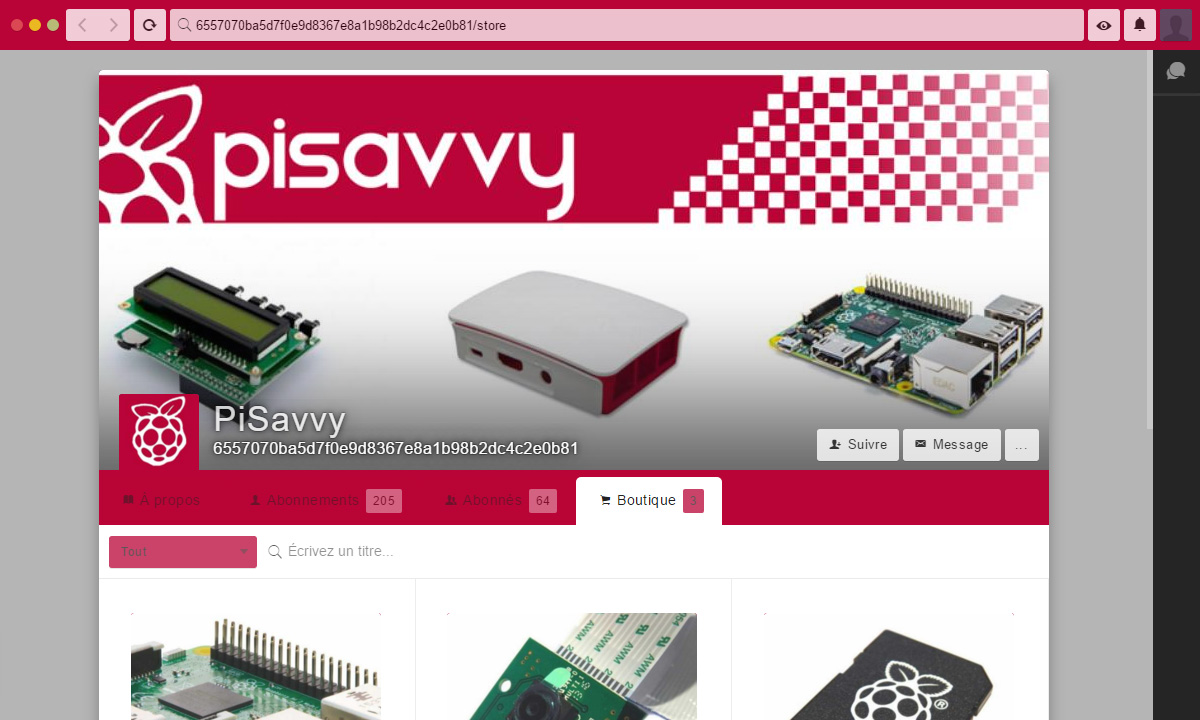 Un vendeur spécialisé dans le Raspberry Pi. Un vendeur spécialisé dans le Raspberry Pi.