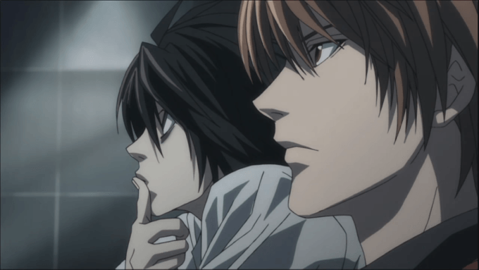 Death Note Light et L Death Note Light et L