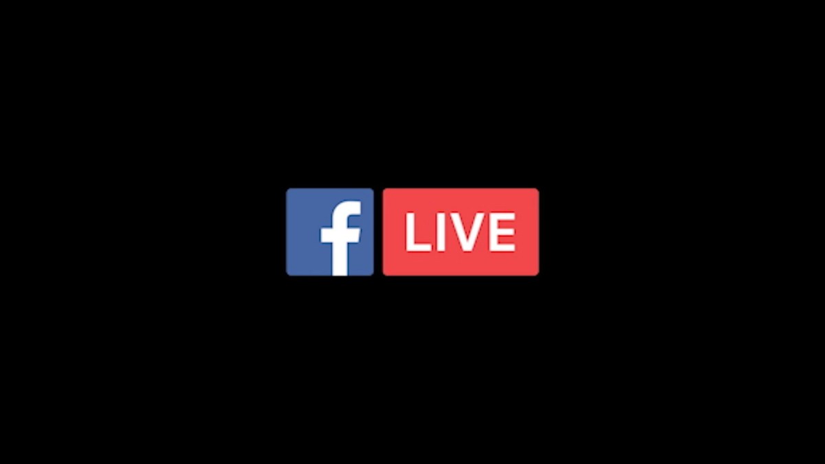 Le logo de Facebook Live. Le logo de Facebook Live.