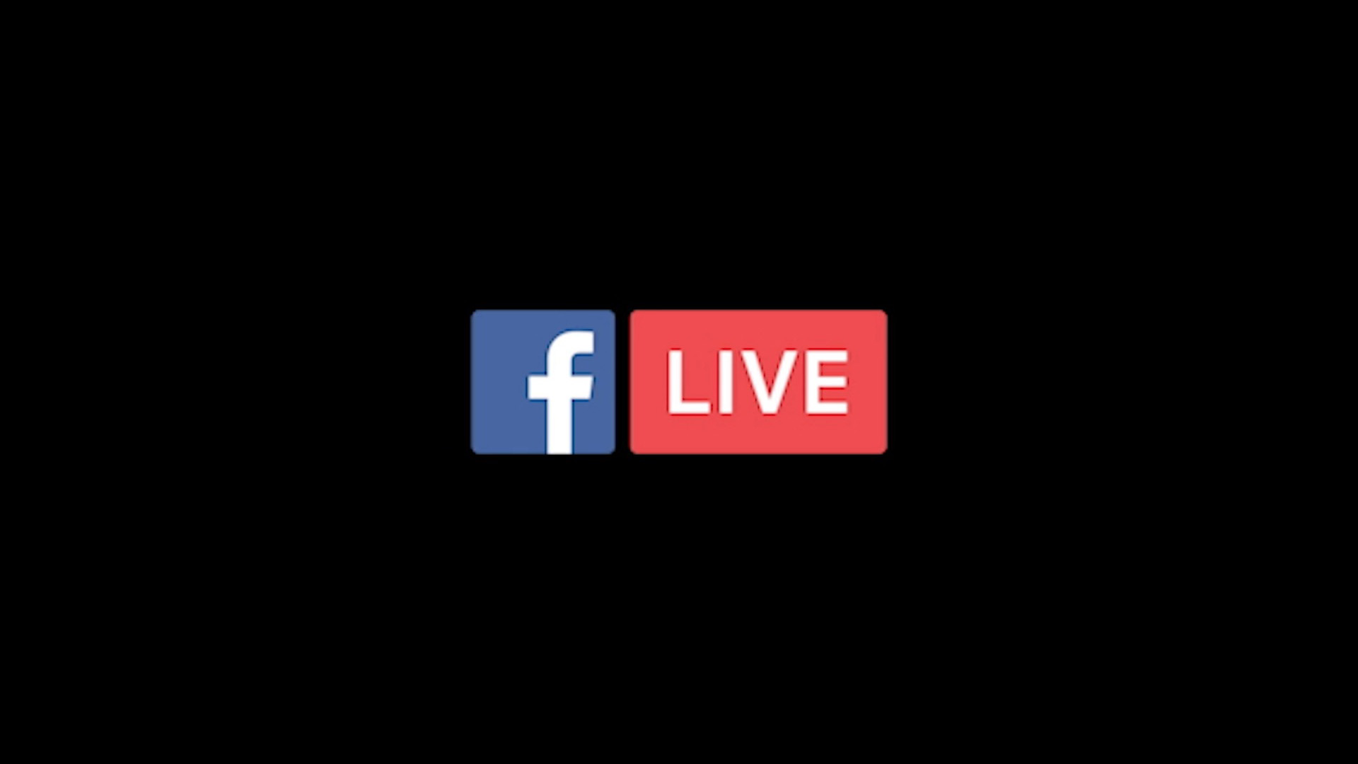 Le logo de Facebook Live. Le logo de Facebook Live.