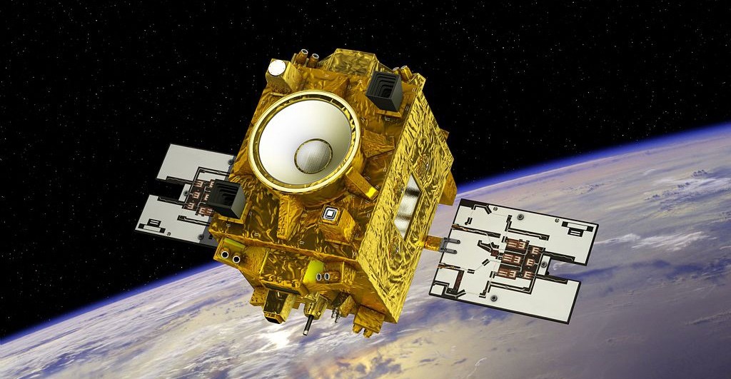 Vue d'artiste du satellite Microscope. // Source : Cnes Vue d'artiste du satellite Microscope. // Source : Cnes