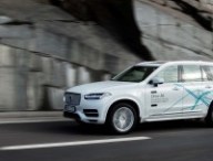 Une voiture autonome de Volvo.