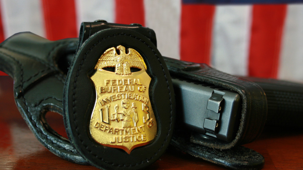 Une plaque du FBI. // Source : FBI Une plaque du FBI. // Source : FBI