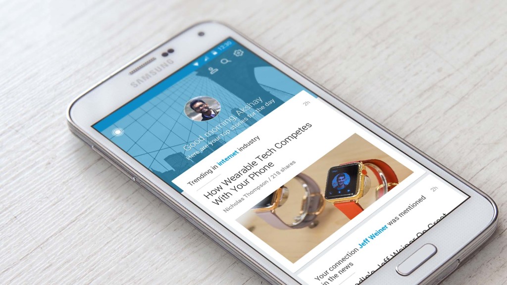 LinkedIn app mobile LinkedIn app mobile