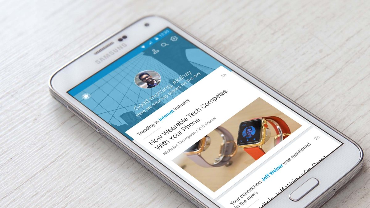 LinkedIn app mobile LinkedIn app mobile