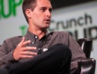 Evan Spiegel lors d'une conférence. // Source : JD Lasica