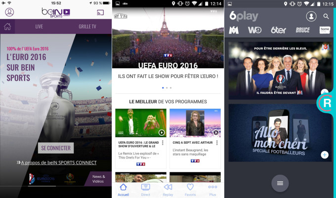 Appli TV Euro 2016 Appli TV Euro 2016