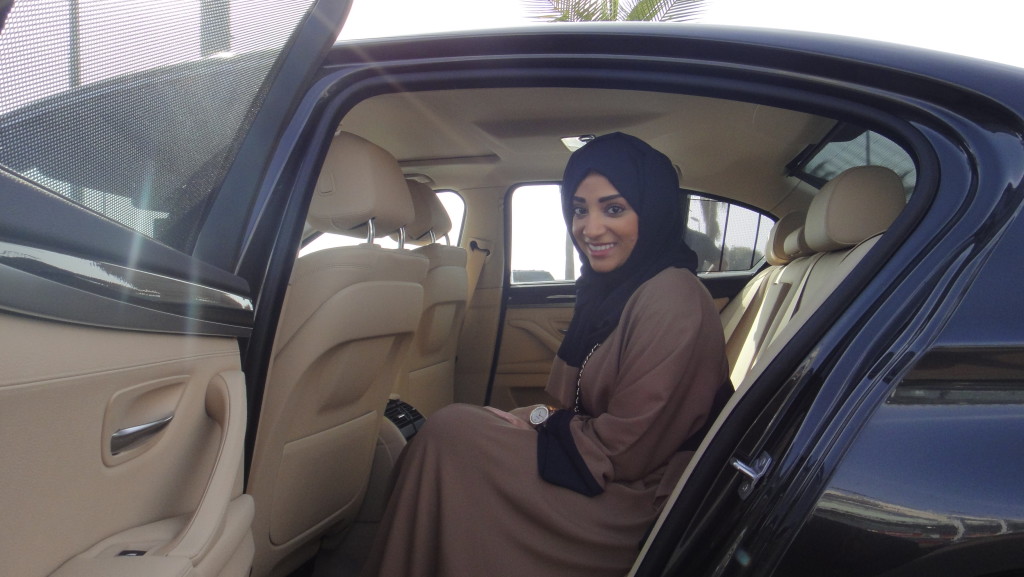 Une photo promotionnelle pour Uber en Arabie saoudite. // Source : Uber Une photo promotionnelle pour Uber en Arabie saoudite. // Source : Uber