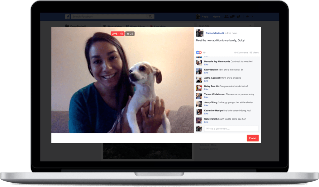 live-broadcaster-view-on-computer live-broadcaster-view-on-computer
