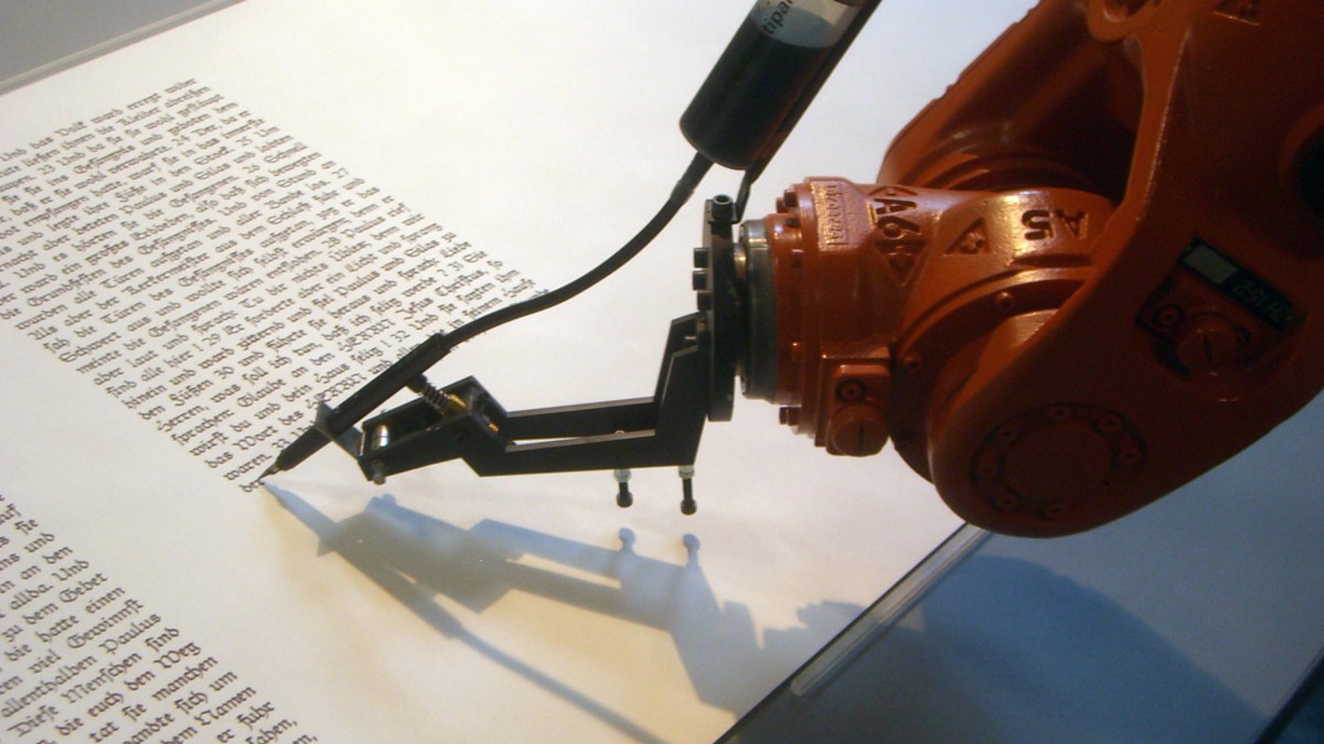Robot écriture Robot écriture
