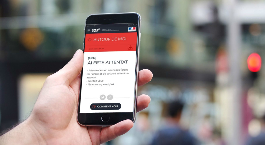 L'application SAIP. // Source : SAIP L'application SAIP. // Source : SAIP