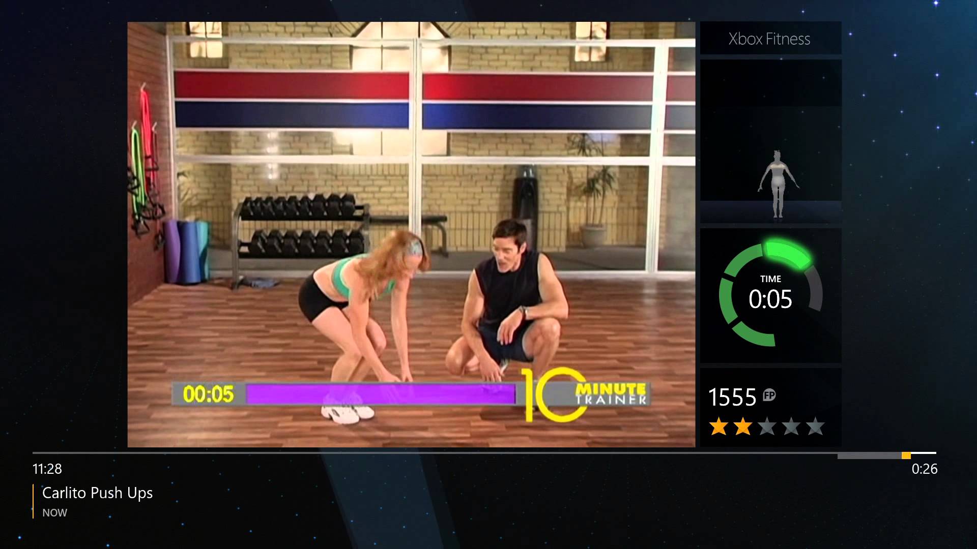 Xbox Fitness exercice 2 Xbox Fitness exercice 2