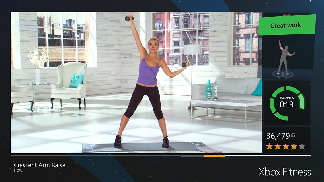 Xbox Fitness exercice Xbox Fitness exercice