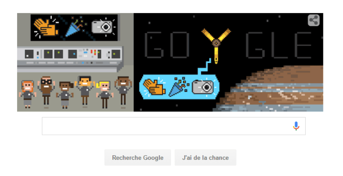 Google doodle Juno Google doodle Juno