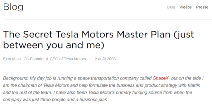 Master plan Elon Musk Master plan Elon Musk