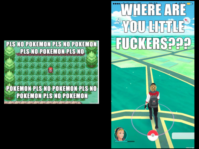Pokémon Go meme