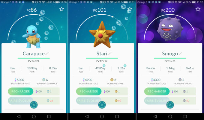 Pokemon Go potentiel