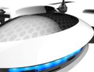 Teal drone
