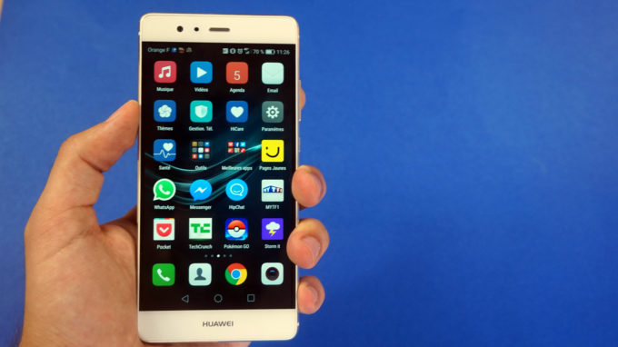 Huawei bleu Huawei bleu