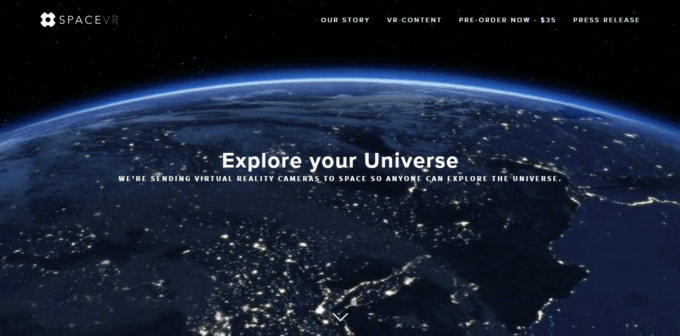 SpaceVR home SpaceVR home